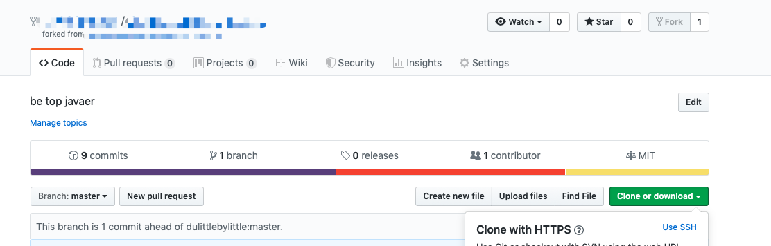 我folk了这个项目